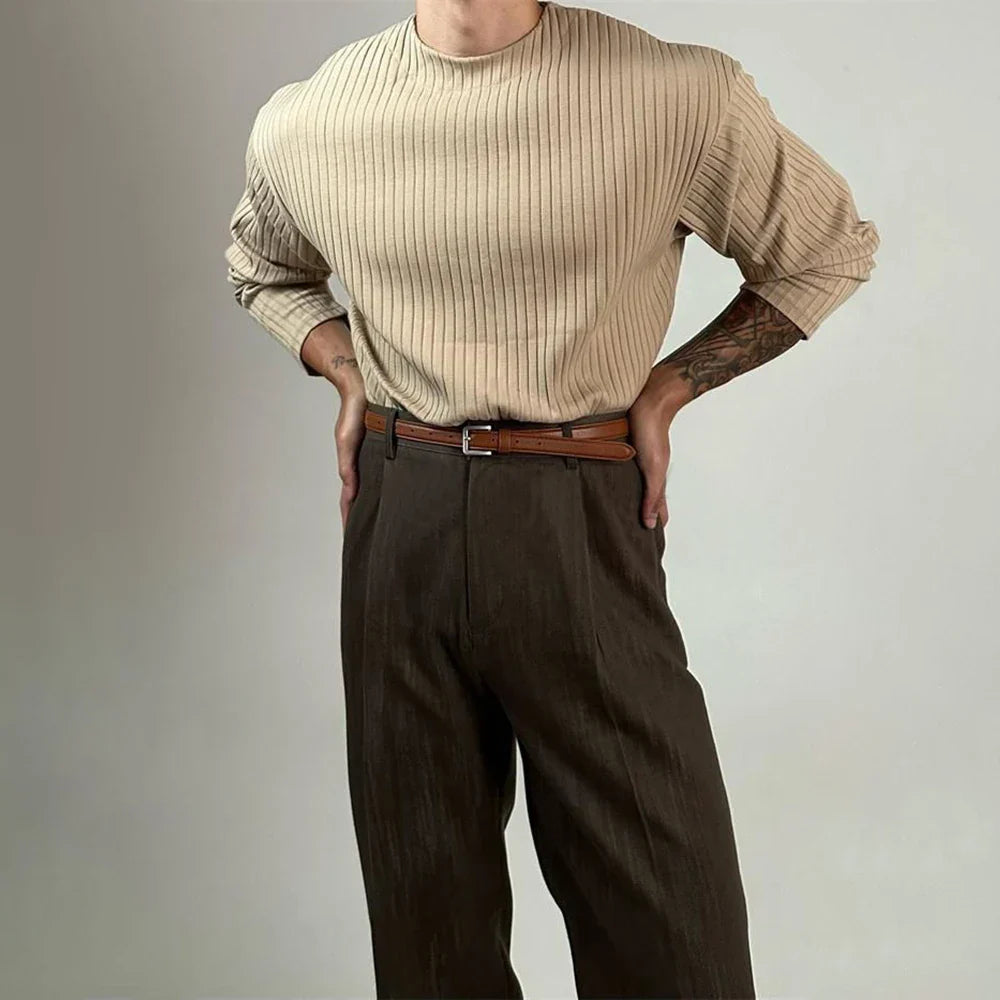 Don Oliver Ribbed Long Sleeve Shirt