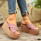 Jess Platform Wedge Sandal