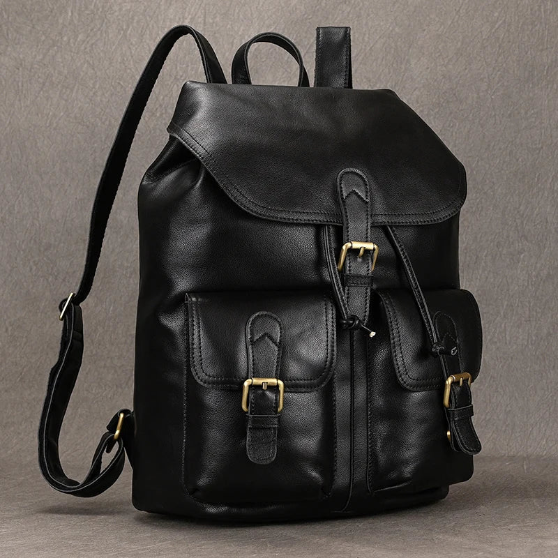 Hudson Genuine Leather Backpack – Ashton Clarke