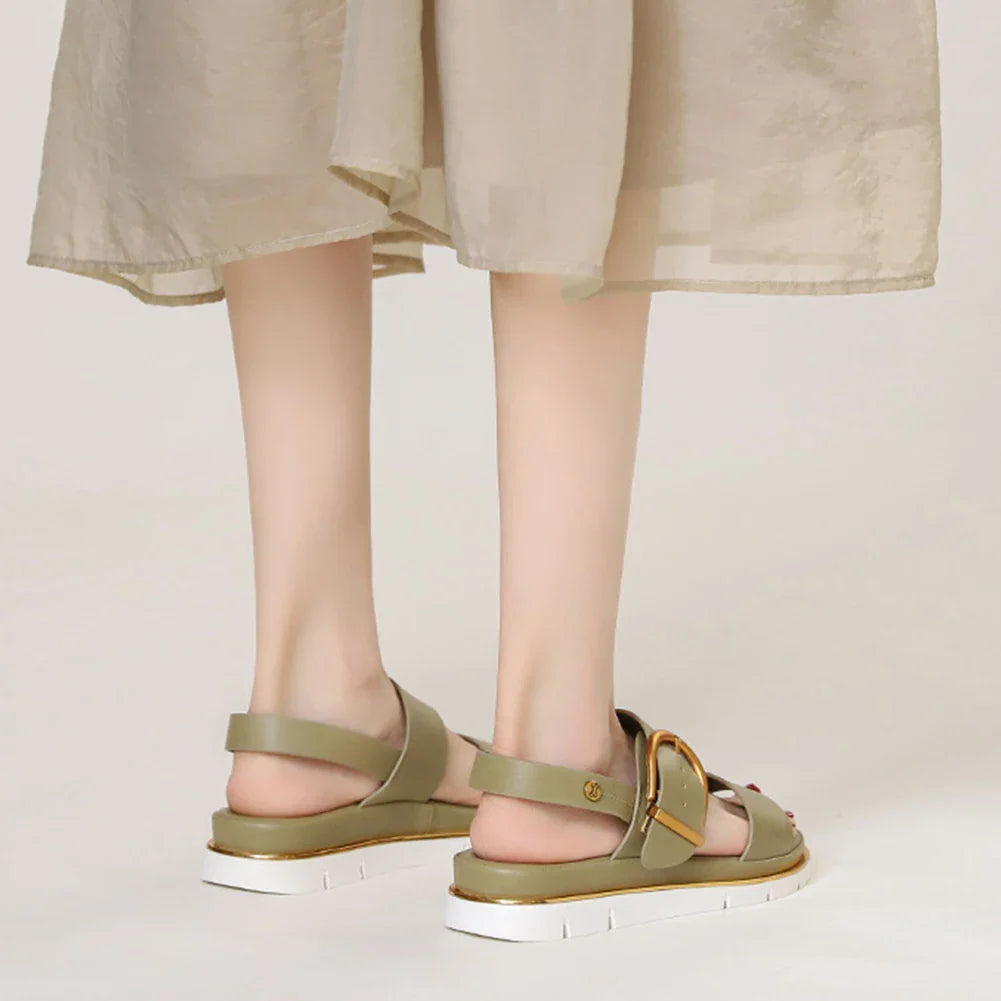 Pomona Slingback Low Platform Sandal