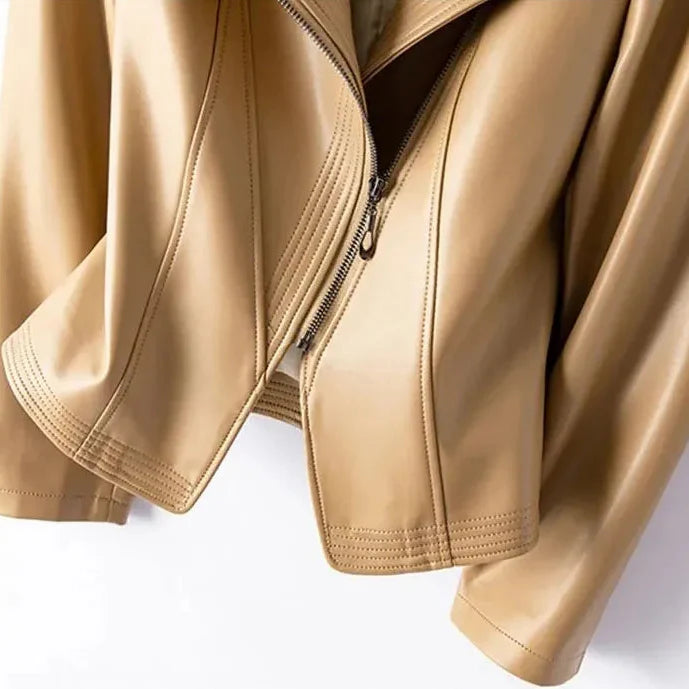 Natalie Tailored Leather Jacket