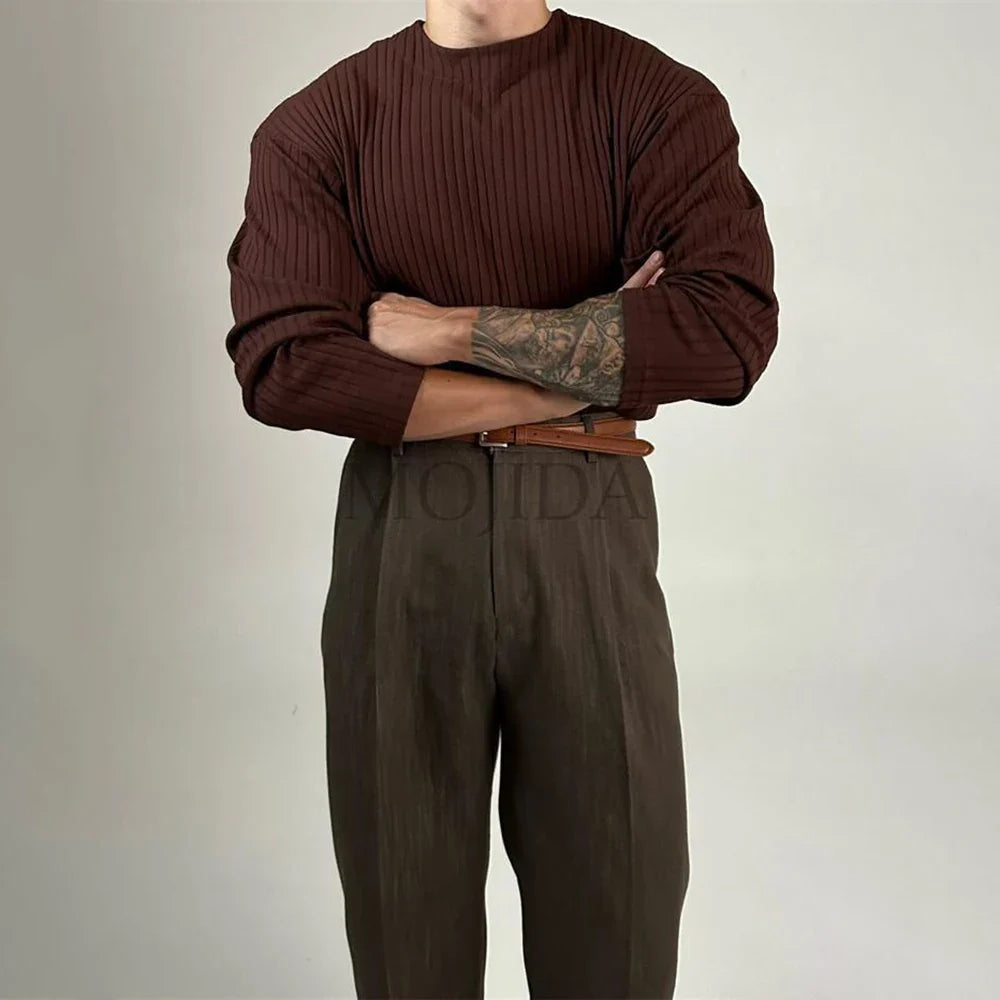 Don Oliver Ribbed Long Sleeve Shirt
