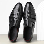 Anthony Cut Out Crocodile Loafer