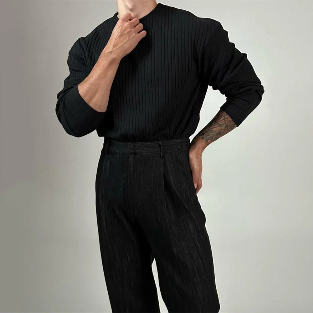 Don Oliver Ribbed Long Sleeve Shirt