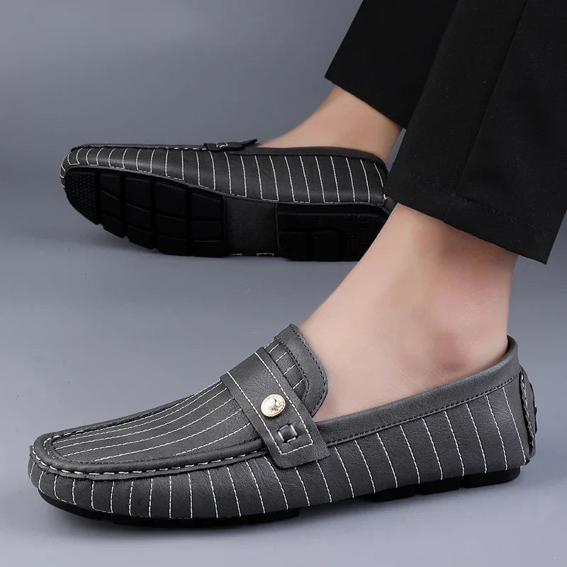 The Pinstripe Sorrento Loafer