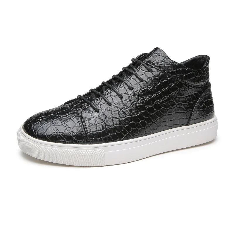 Anthony Sartain Leather Sneakers