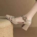 Leora Block Heel Sandal