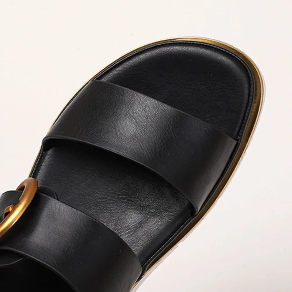 Pomona Slingback Low Platform Sandal