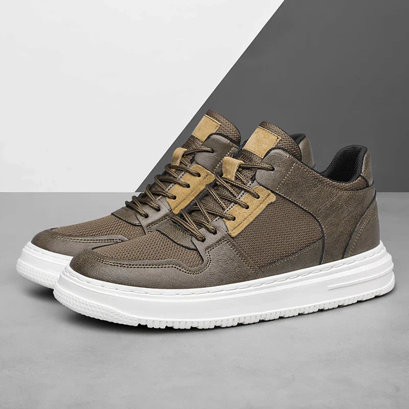 Montclair Leather Mid Top Sneaker