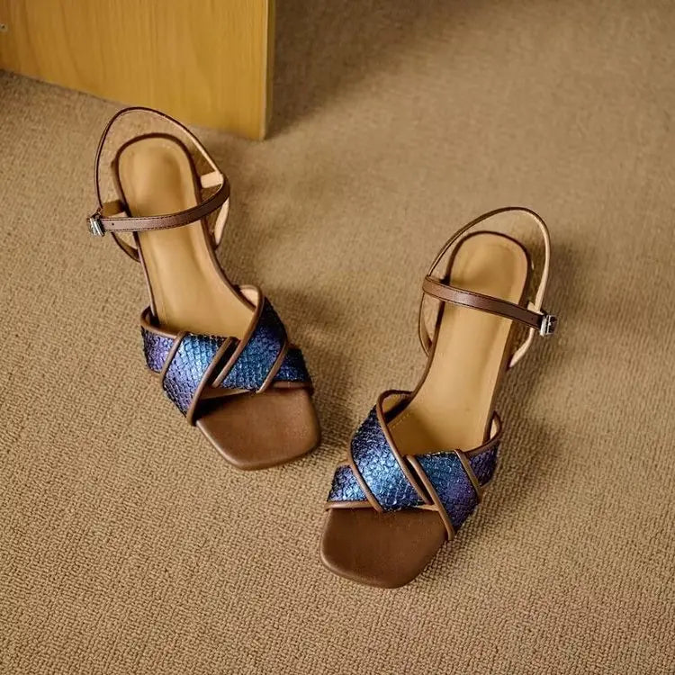 Selara Square Toe Sandal