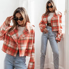 Penelope Cropped Pea Coat