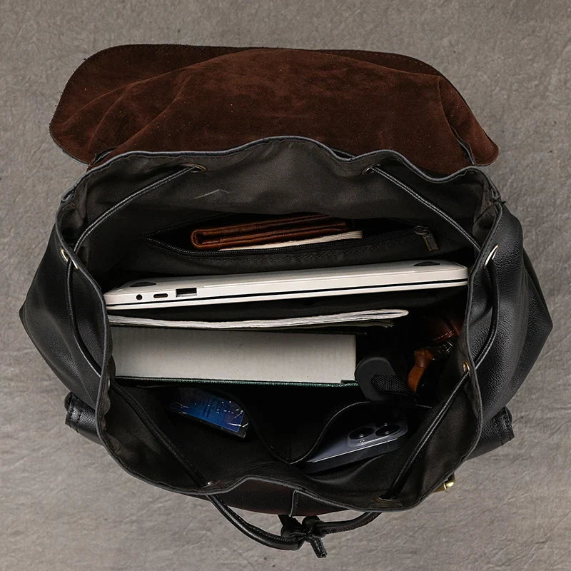 Hudson Genuine Leather Backpack