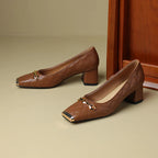 Penelope Block Heel Pump