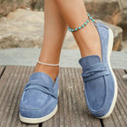 Sandra Suede Loafer