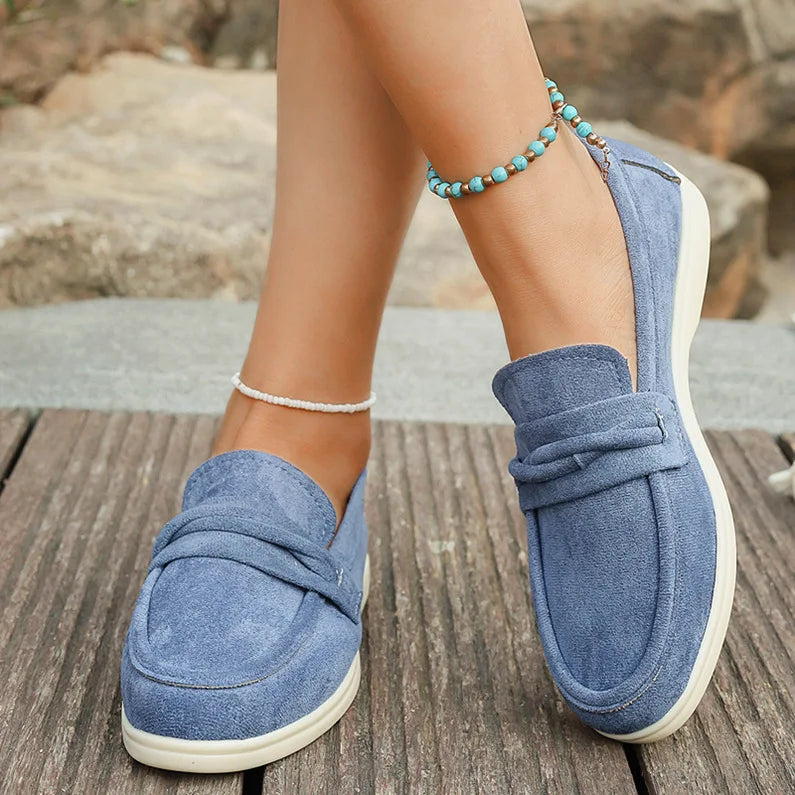 Sandra Suede Loafer