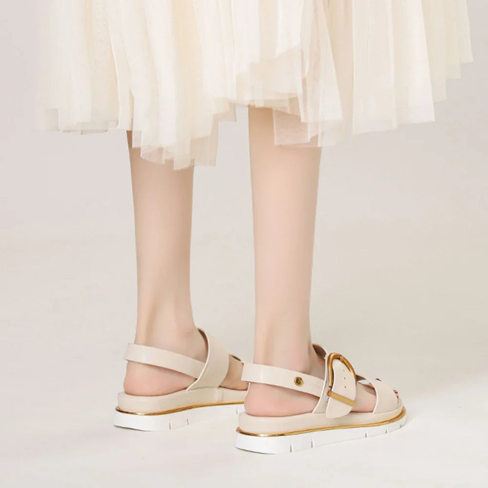 Pomona Slingback Low Platform Sandal