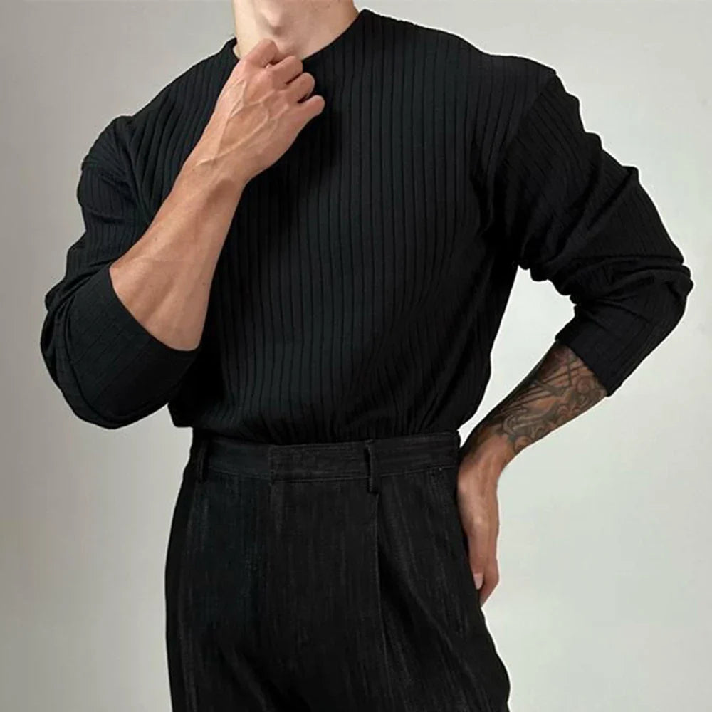 Don Oliver Ribbed Long Sleeve Shirt