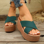 Jess Platform Wedge Sandal