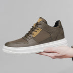 Montclair Leather Mid Top Sneaker