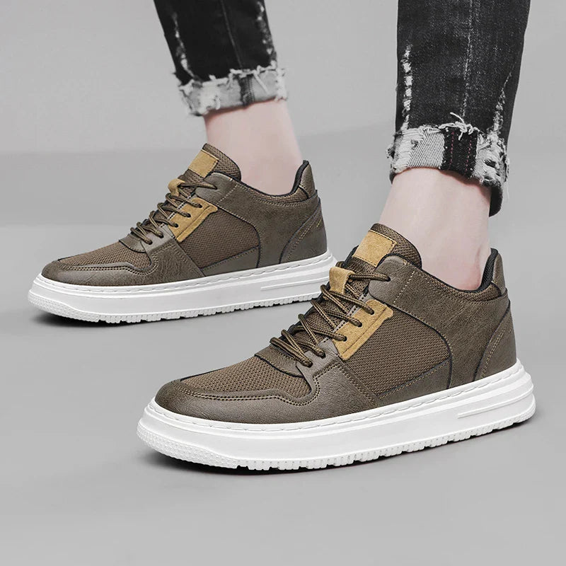 Montclair Leather Mid Top Sneaker
