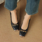 Penelope Block Heel Pump