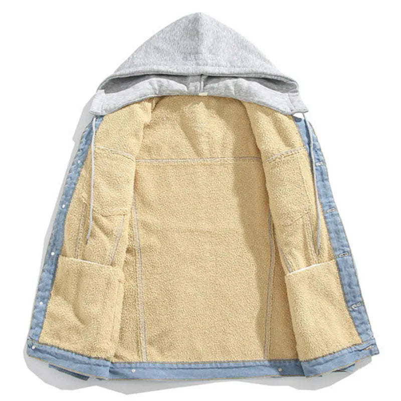 The Central Hooded Denim Jacket