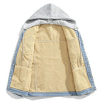 The Central Hooded Denim Jacket