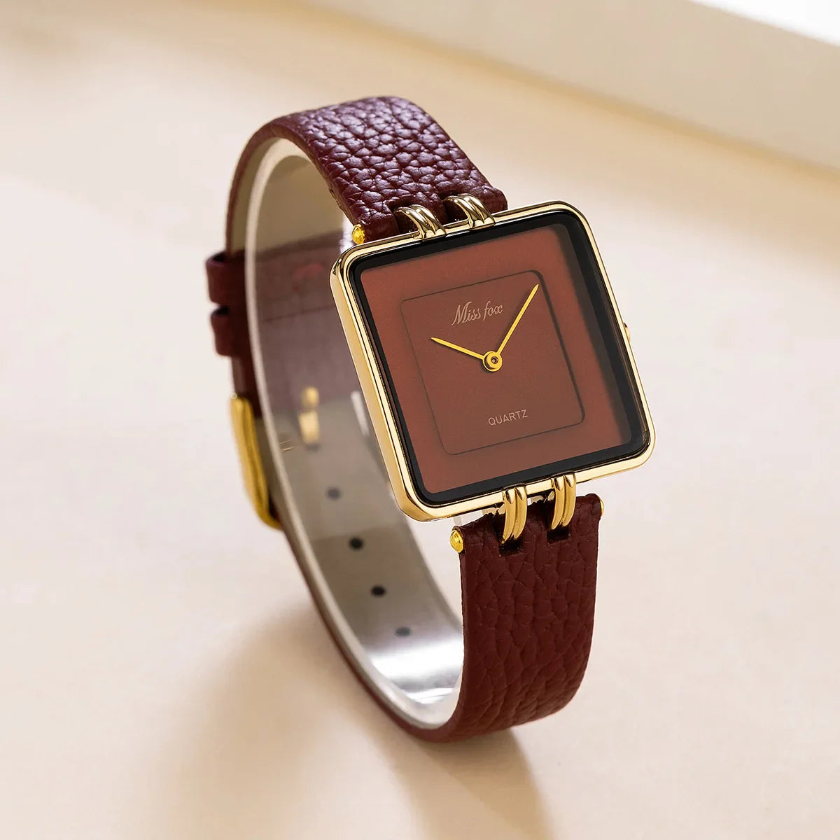 The "Elaine" Leather Strap Watch, 30mm