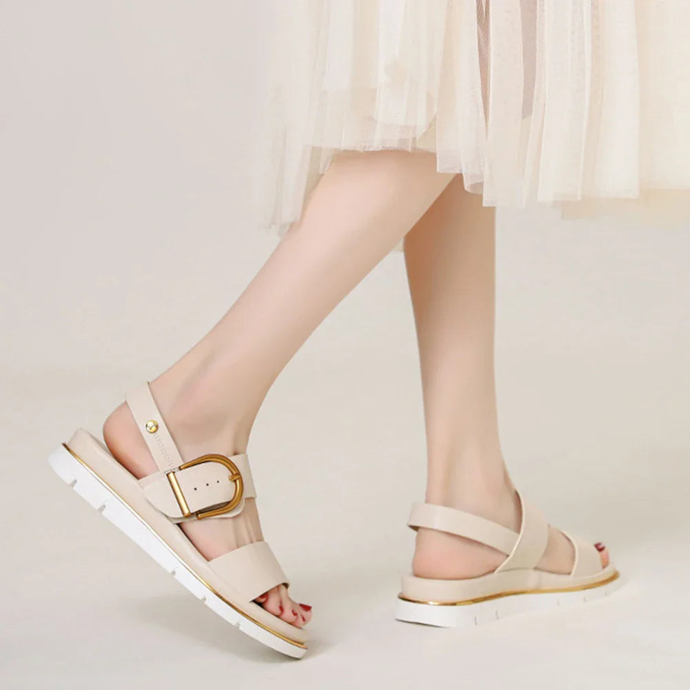 Pomona Slingback Low Platform Sandal