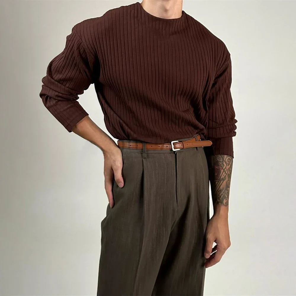 Don Oliver Ribbed Long Sleeve Shirt