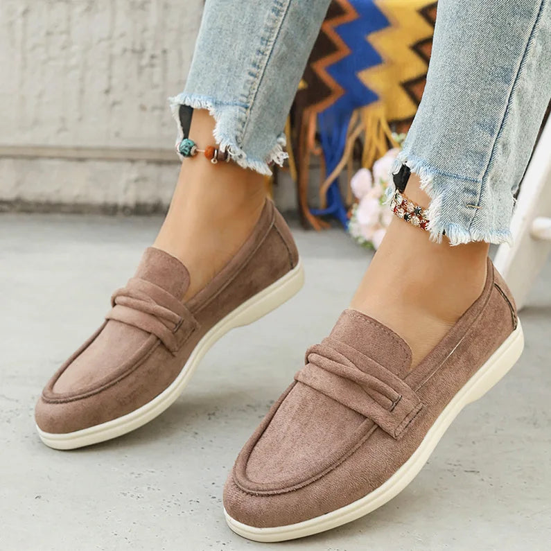 Sandra Suede Loafer