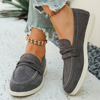 Sandra Suede Loafer