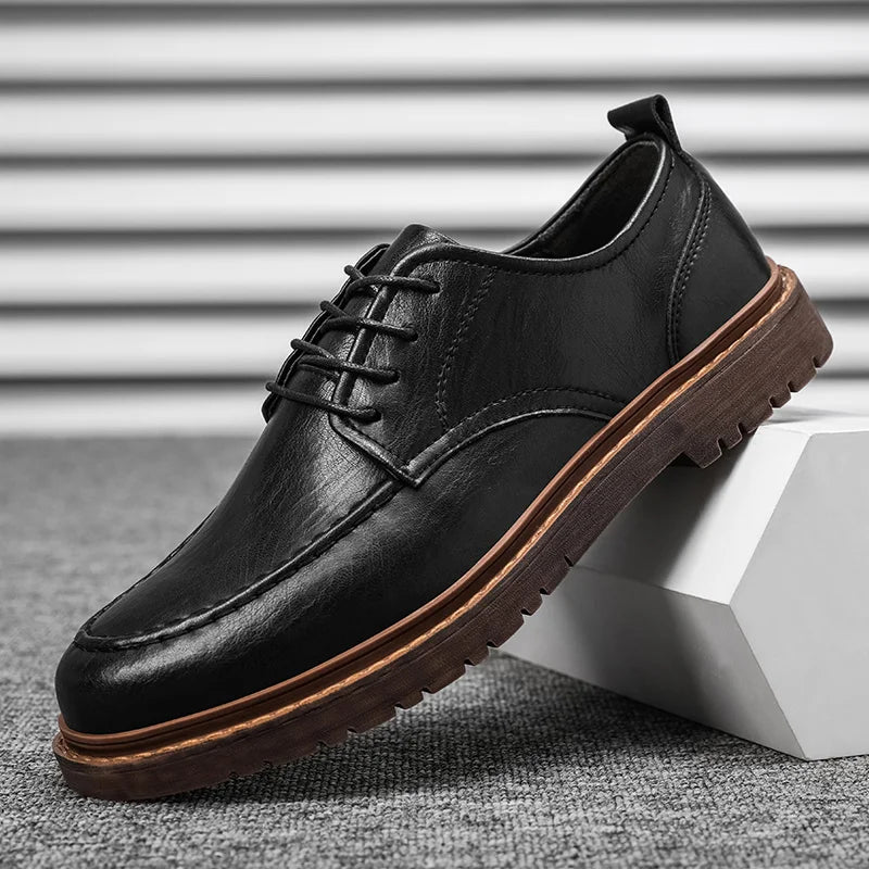 Conrad Moc-toe Leather Shoe