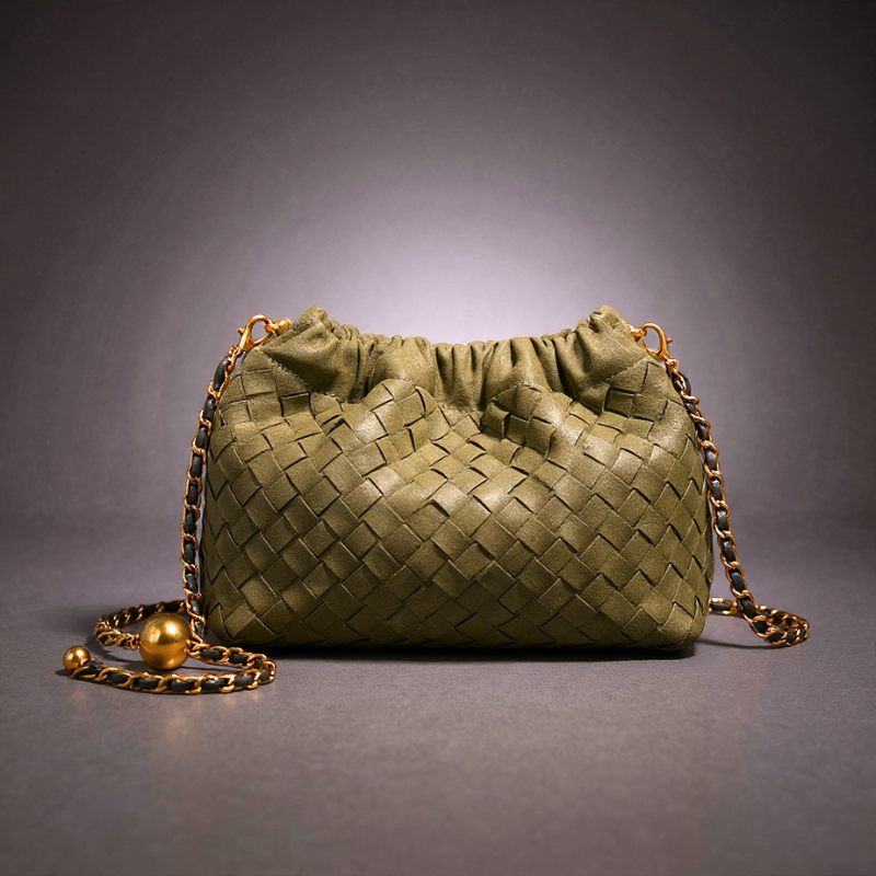 Marlo Woven Mini Shoulder Bag