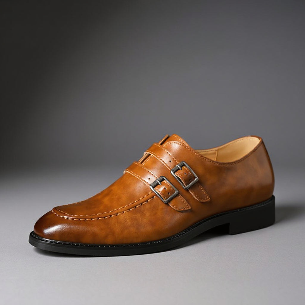 Thompson Double Monk Strap Loafer