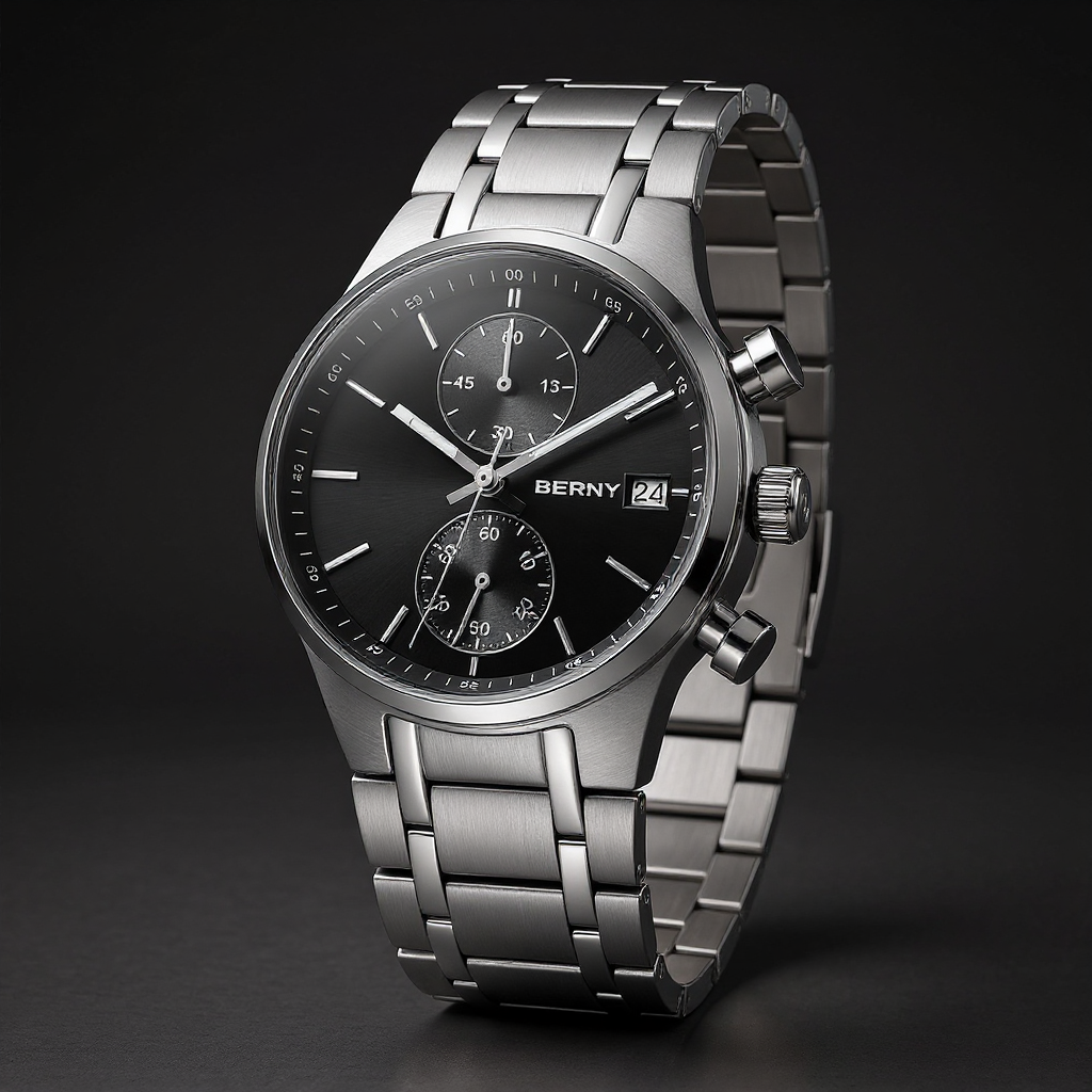 Berny Chronograph Watch, 39mm