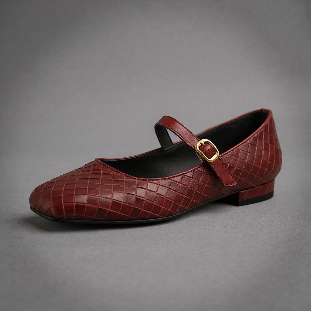 Winona Woven Mary Jane Flat