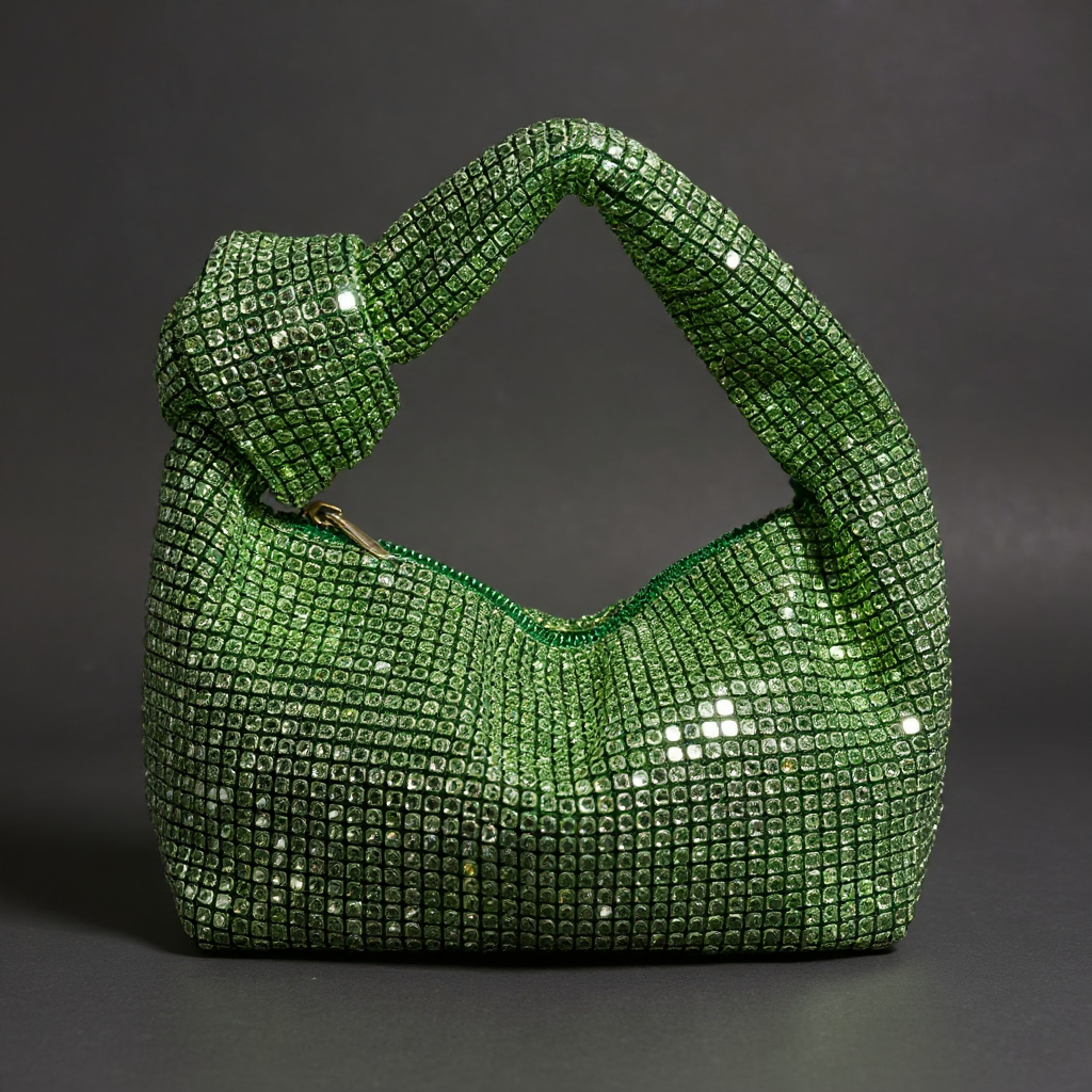 Kylie Knot-Handle Mini Bag