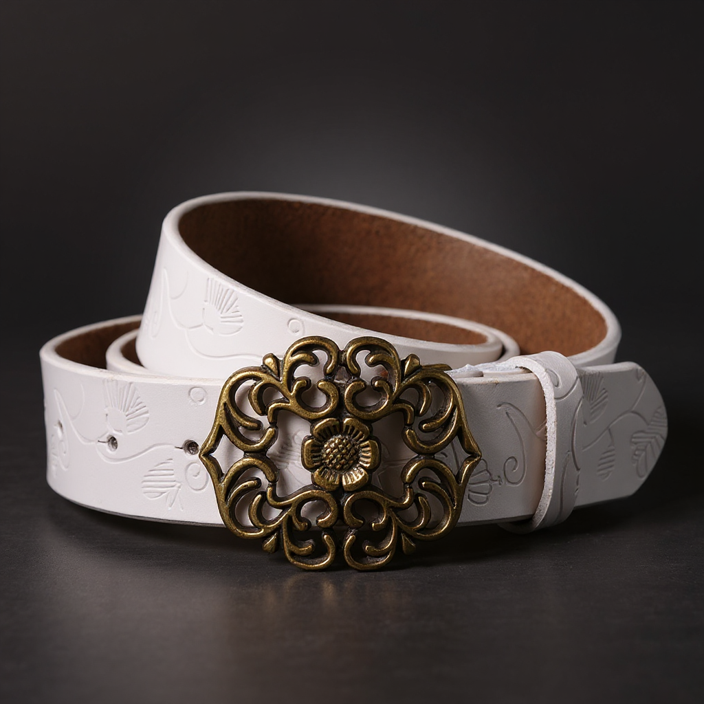 Valora Floral Buckle Belt