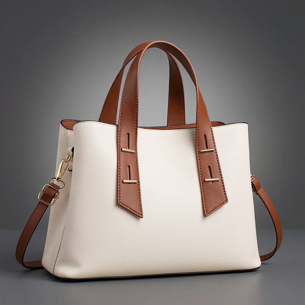 Lucia Pebbled Leather Tote