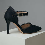 Dani Distressed Denim Stiletto