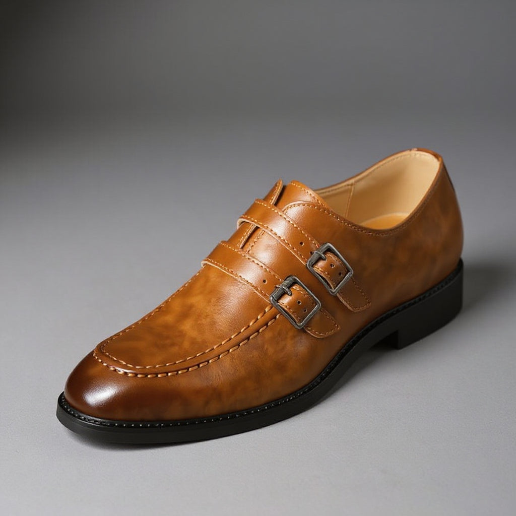Thompson Double Monk Strap Loafer