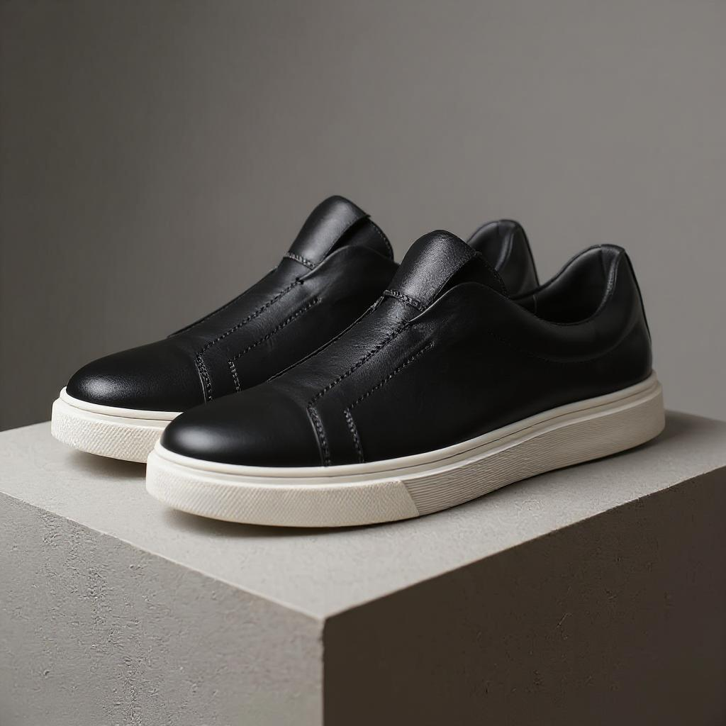 Grant Smooth Leather Slip On