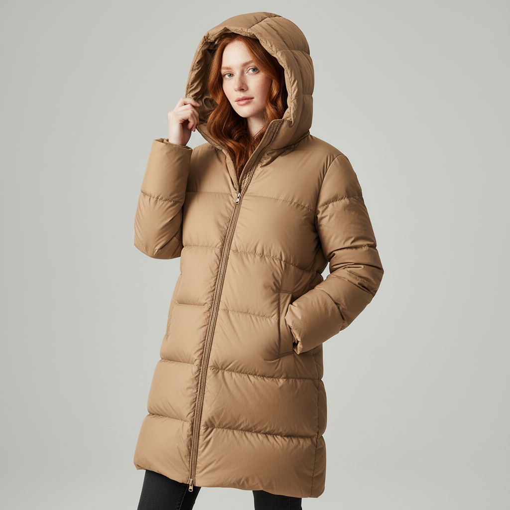 Dania Mid Length Puffer Coat