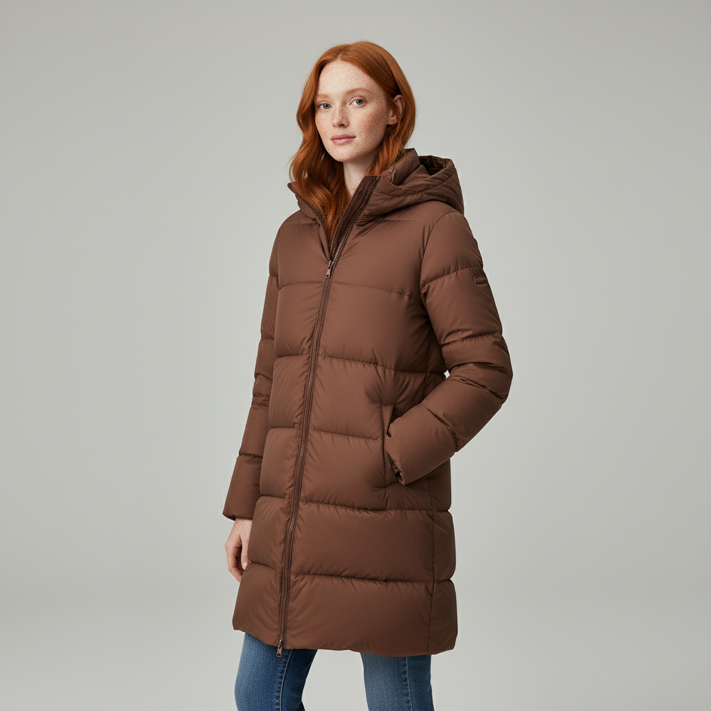 Dania Mid Length Puffer Coat