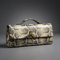 Sammi Snake Print Clutch