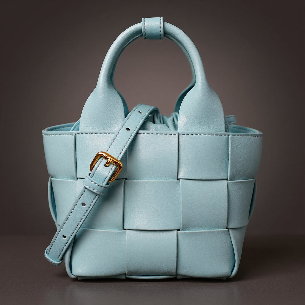 Wynn Woven Mini Basket Bag