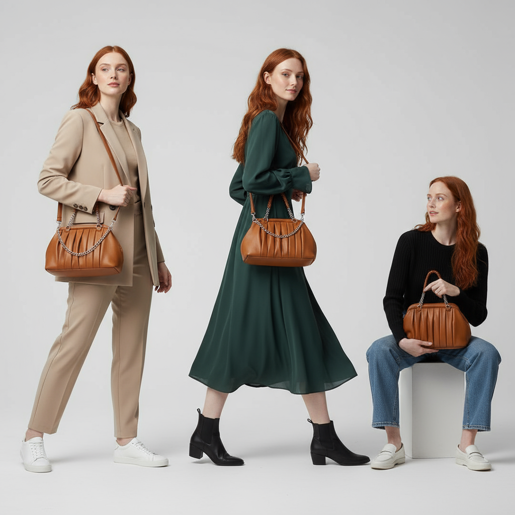 Talia Top Handle Bag