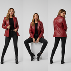 Laura Lambskin Blazer
