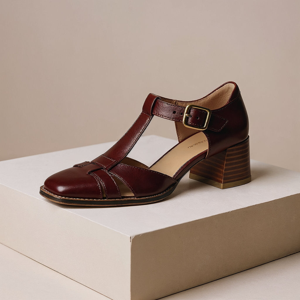 Leora Block Heel Sandal